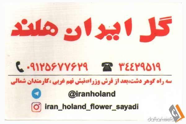 فروشگاه گل ایران هلند
