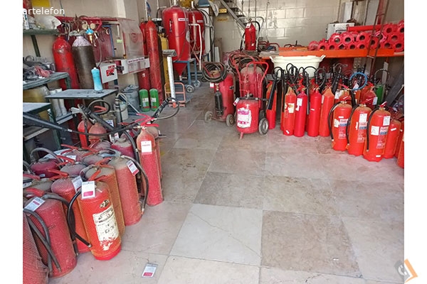 مرکز تخصصی شارژ کپسول آتش نشانی رنگین ارس