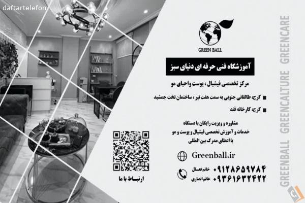 آموزشگاه فشیال مراقبت پوست و مو دنیای سبز